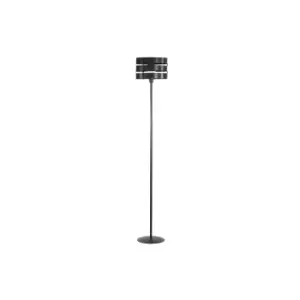 image of Ulisse Floor Lamp With Shade, Black