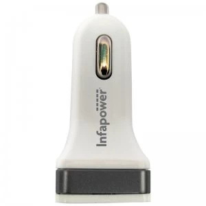 image of Infapower 2.1A Triple USB Car Charger