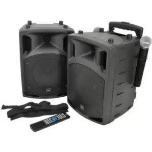 Image of Qtx 178.859UK Public Address (PA) system 100 W Freestanding Public Address (PA) system Black