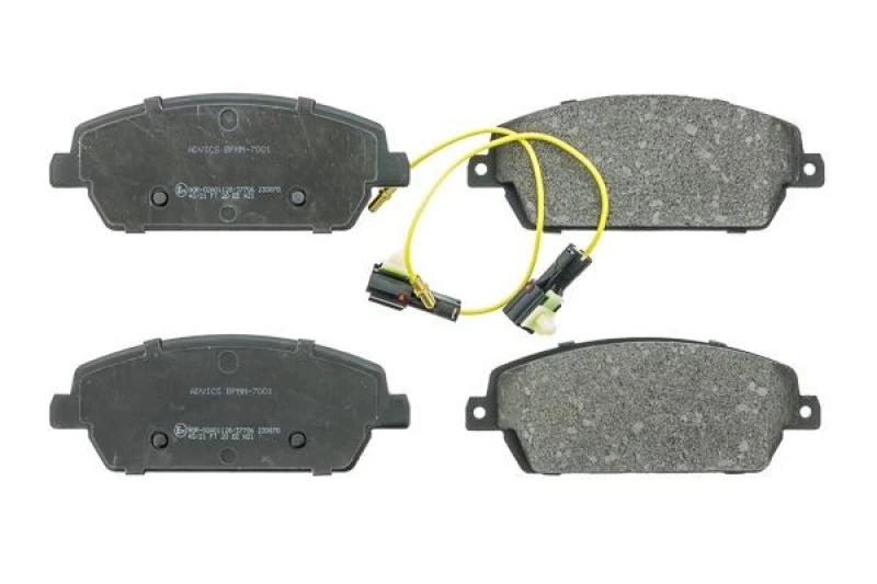 Image of AISIN Brake pad set AISIN BPMM-7001