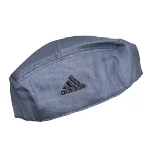Image of Adidas Mens Corp Gatsby Flat Cap (L) (Denim)