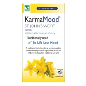 Image of KarmaMood St Johns Wort Extract 250mg Tablets