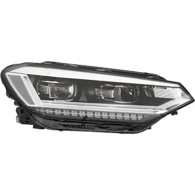 Image of DIEDERICHS 2297084 Headlights LED, without LED control unit for daytime running-/position ligh, Priority Parts, Right, LED Headlight (259)