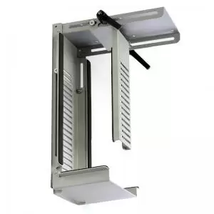Image of Neon under desk CPU holder - silver