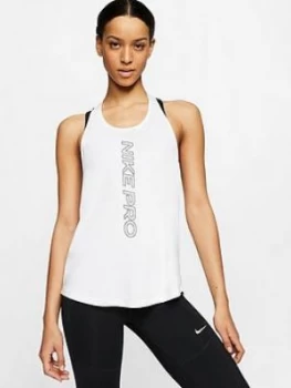 Image of Nike Pro Training Elastika Tank Top - White