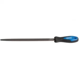 Image of Draper Soft Grip Engineer's File Square File and Handle, 250mm