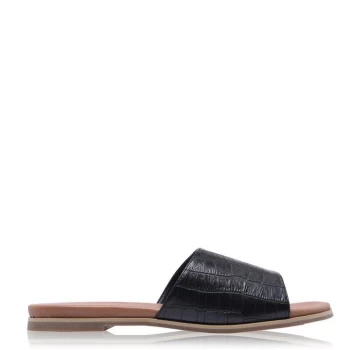 image of Linea Linea Slide Sandal - Black Croc