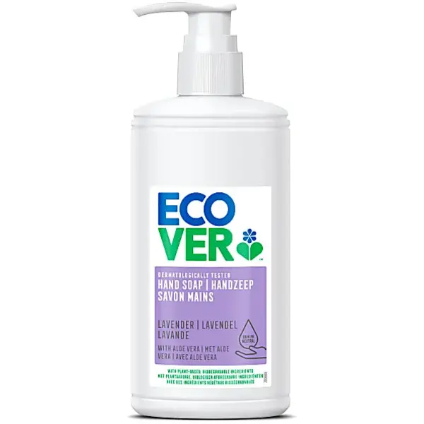 image of Ecover Hand Soap Liquid Dispenser Lavender & Aloe Vera 250ml