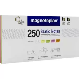 image of Magnetoplan Sticky note 11250210 200 mm x 100 mm White, Yellow, Green, Rose, Orange 250 pc(s)