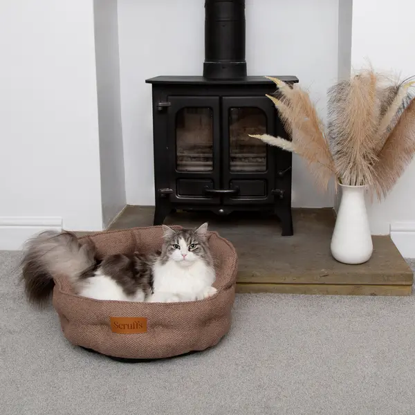 Image of Scruffs Seattle Cat Bed brown