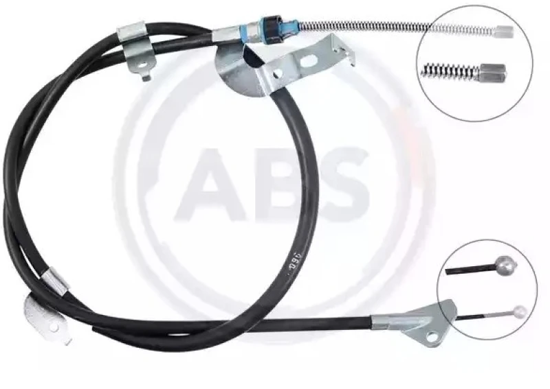Image of A.B.S. Handbrake cable A.B.S. K15009