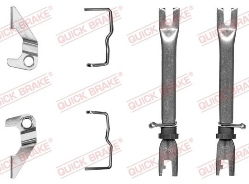 Image of QUICK BRAKE Brake shoe adjuster QUICK BRAKE 102 53 028