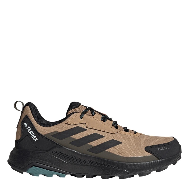 Image of adidas Terrex Anylander Rain.Rdy Hiking Shoes Mens Beige/Black male 8 (42)
