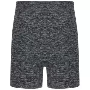 image of Tombo Childrens/Kids Seamless Cycling Shorts (7-8 Years) (Dark Grey Marl)