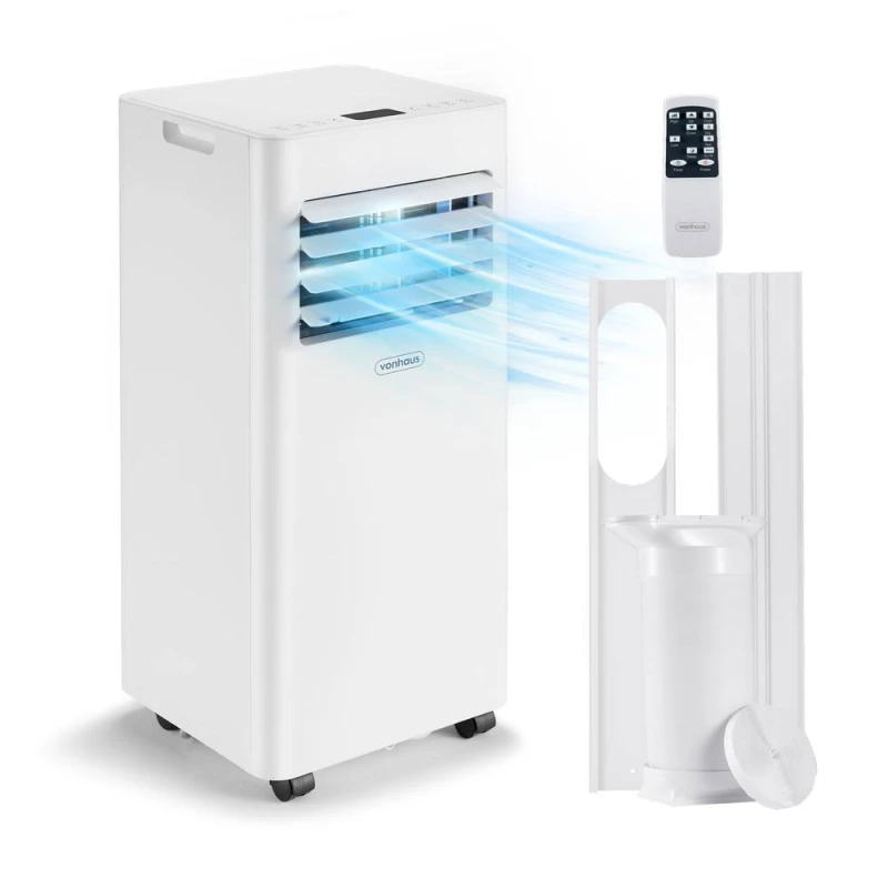 Image of VonHaus 7000 BTU Air Conditioning Unit in White White Unisex