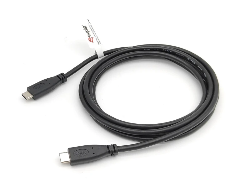 Image of Equip USB 2.0 C to C Cable. M/M. 0.3m. PD 60W