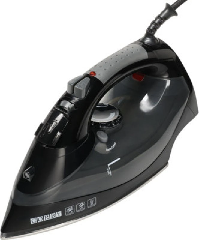 Image of Corby of Windsor Sherwood 1200W Steam Iron with Fitted Plug Black 2556 2556