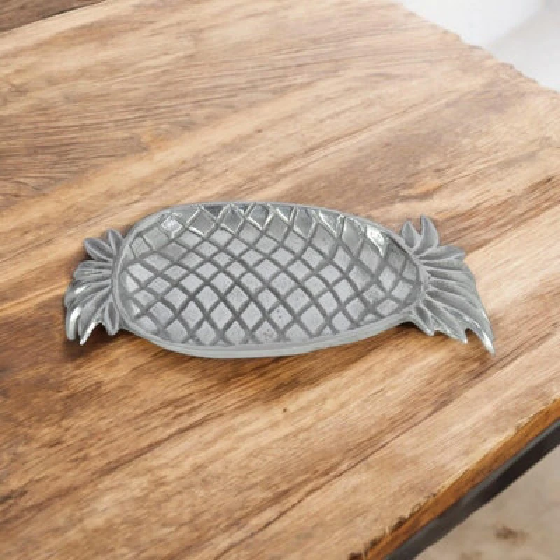 Image of MSL 33CM NICKEL PLATED PINEAPPLE SERVING TRAY