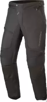 Image of Alpinestars Raider V2 Drystar Motorcycle Textile Pants, black, Size 2XL, black, Size 2XL