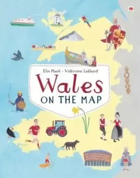 Image of Wales on the map - Elin Meek - Hardback - Used