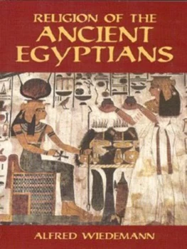 Image of Religion of the Ancient Egyptians by Alfred Wiedemann Paperback
