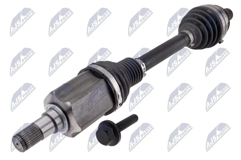 Image of NTY NPW-ME-246 Drive shaft Automatic Transmission, Front Axle Right Drive Shaft (13)
