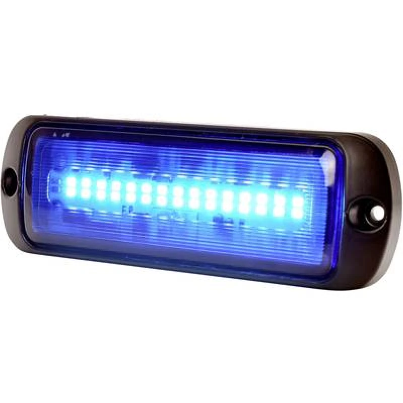 Image of WAS WAS Strobe light W218 1471 12 V DC, 24 V DC via in-car outlet Assembly, Screw mount Blue 1471