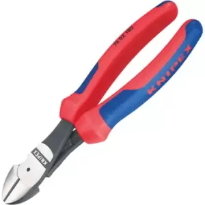Image of Knipex 74 02 250 T High Leverage Diagonal Cutters With Tether Atta...