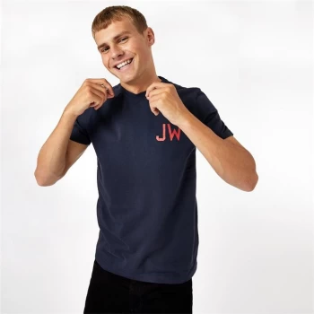 image of Jack Wills Jack Morpeth Crew T-Shirt - Navy