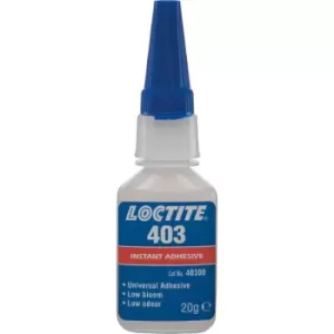 Image of Loctite 1919337 403 Instant Adhesive - Low Bloom Low Odour Medium ...