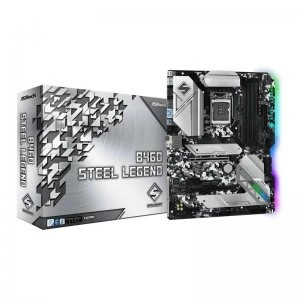 image of ASRock B460 Steel Legend Intel Socket LGA1200 H5 Motherboard