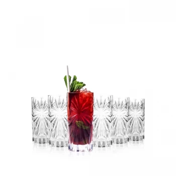 image of RCR Set of 6 Highball Oasis Glasses