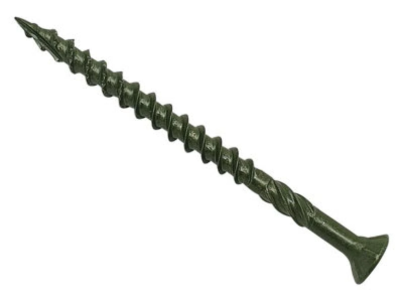 Image of Forgefix Spectre Advanced Deck Screws 4.5 X 60mm - 200 Count Green Pz Compatible Csk