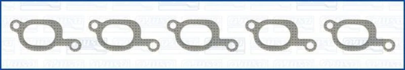 Image of AJUSA Gasket Set, exhaust manifold AJUSA 77024900