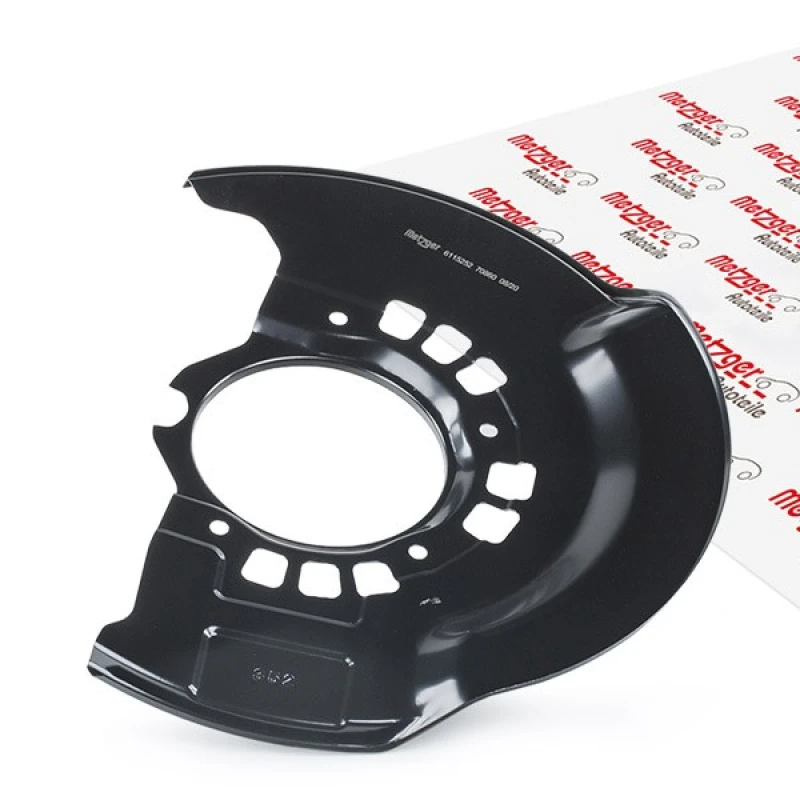 Image of Brake disc backing plate METZGER 6115252