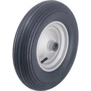 image of Blickle 254839 Wheel with pneumatic tyres and steel sheet rims with ball bearing 400 mm