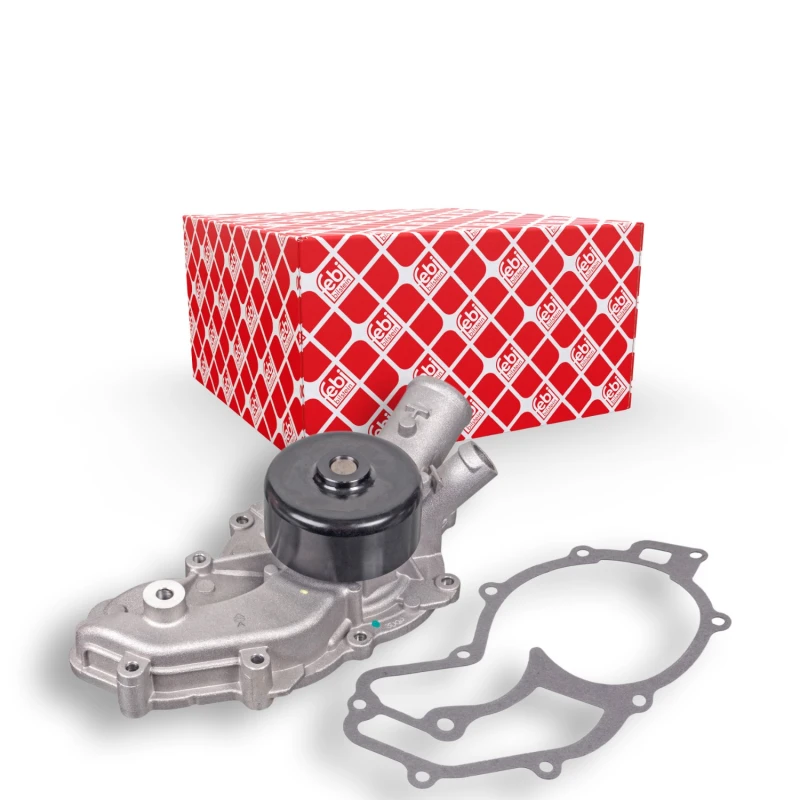 Image of FEBI BILSTEIN 26397 Water pump Cast Aluminium, with gasket/seal Cast Aluminium Water Pump (1260)