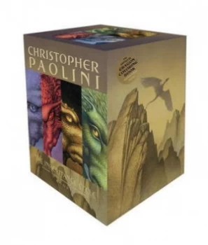 Image of Inheritance Cycle 4-Book Trade Paperback Boxed Set eragon Eldest Brisingr in by Christopher Paolini Book