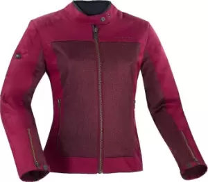 Image of Segura Oskar Ladies Motorcycle Textile Jacket, red, Size 42 for Women, red, Size 42 for Women