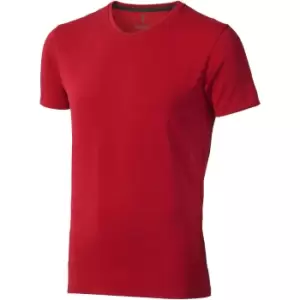 image of Elevate Mens Kawartha Short Sleeve T-Shirt (L) (Red)