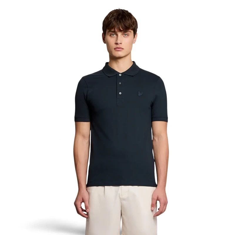 Image of Lyle & Scott Polo Lyle & Scott Superfine Bleu Male M