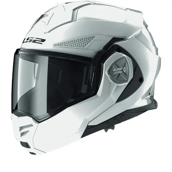 Image of LS2 FF901 Advant X Solid White 06 Modular Helmet Size XL
