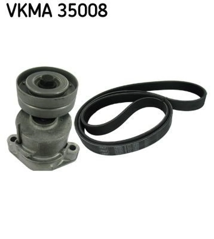 Image of SKF V-Ribbed Belt Set SKF VKMA 35008