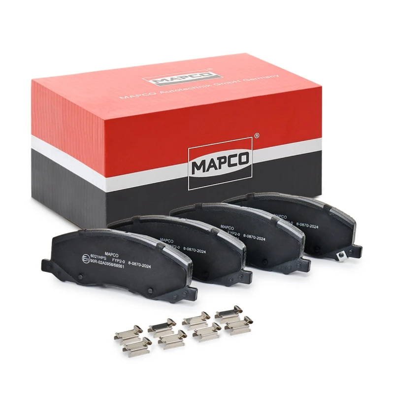 Image of Brake pad set MAPCO 6021HPS