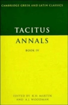 Image of Tacitus Annals Book Iv by Tacitus Paperback