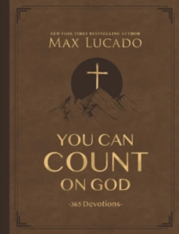 Image of You Can Count on God, Large Text Leathersoft : 365 Daily Devotions for Hope and Peace (A One-Year Devotional) The Perfect Christian Gift For Her an