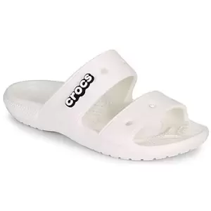 image of Crocs CLASSIC CROCS SANDAL womens Sandals in White. Sizes available:9,12,10,13,11,7