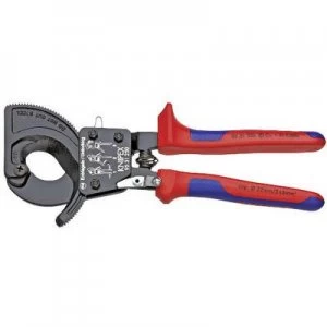 Image of Knipex 95 31 250 Ratcheting cable cutter Suitable for (cable stripping) Single/multi-core aluminium and copper cables 32mm 240 mm²