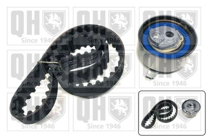 Image of QUINTON HAZELL Timing belt kit QUINTON HAZELL QBK877