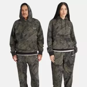Image of Timberland All Gender All-over Printed Hoodie In Camo Camo Men, Size L
